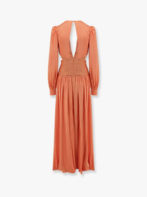 Patbo Women's Satin Sunset Long Dress Default