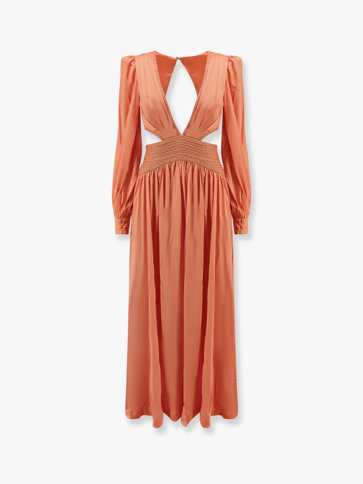Patbo Women's Satin Sunset Long Dress Default