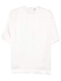 Toteme Women's Satin Shirt White