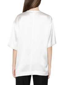 Toteme Women's Satin Shirt White