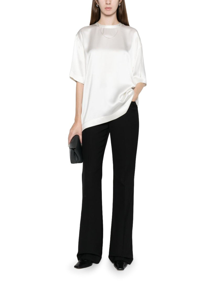 Toteme Women's Satin Shirt White