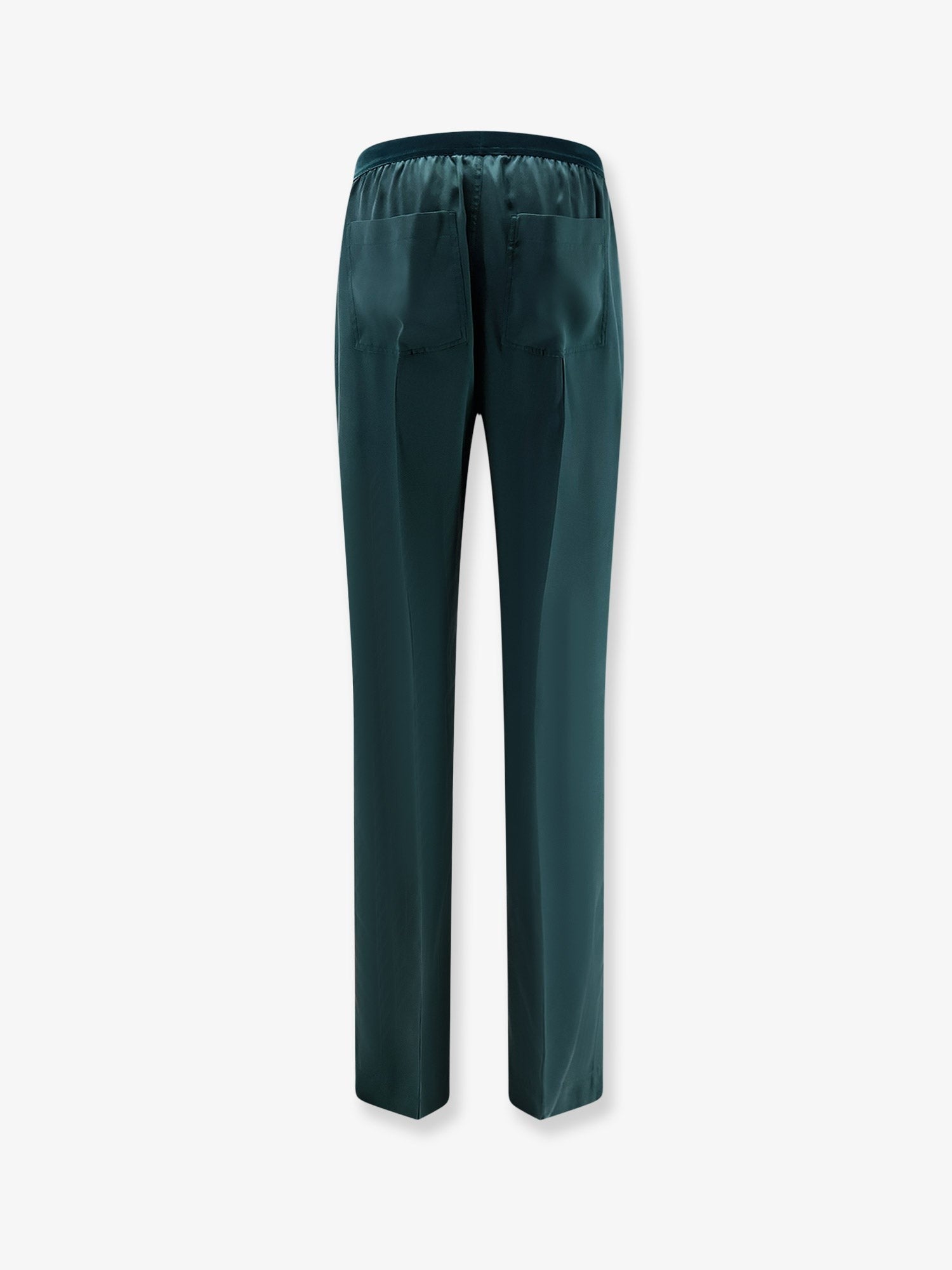 Tom Ford Women's Silk Trousers Green