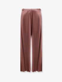 Alysi Women's Satin Trousers Blue