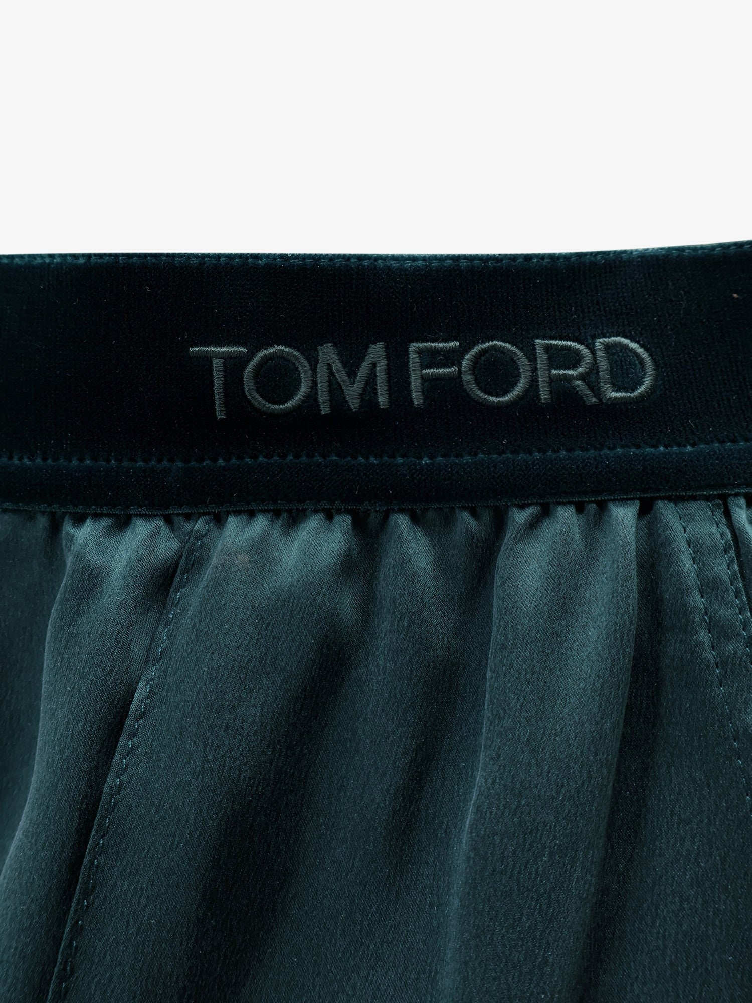 Tom Ford Women's Silk Trousers Green
