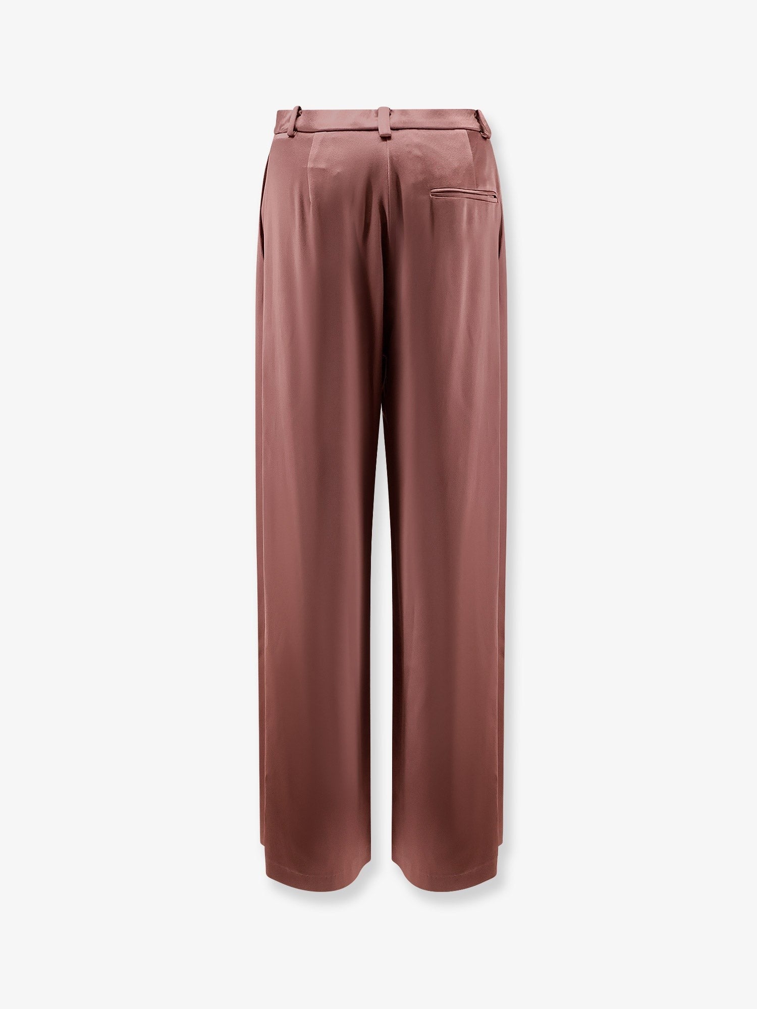Alysi Women's Satin Trousers Blue