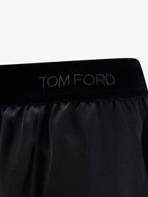 Tom Ford Women's Satin Trousers Black