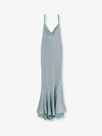 Retrofete Women's Satin Vinica Dress Seychelles