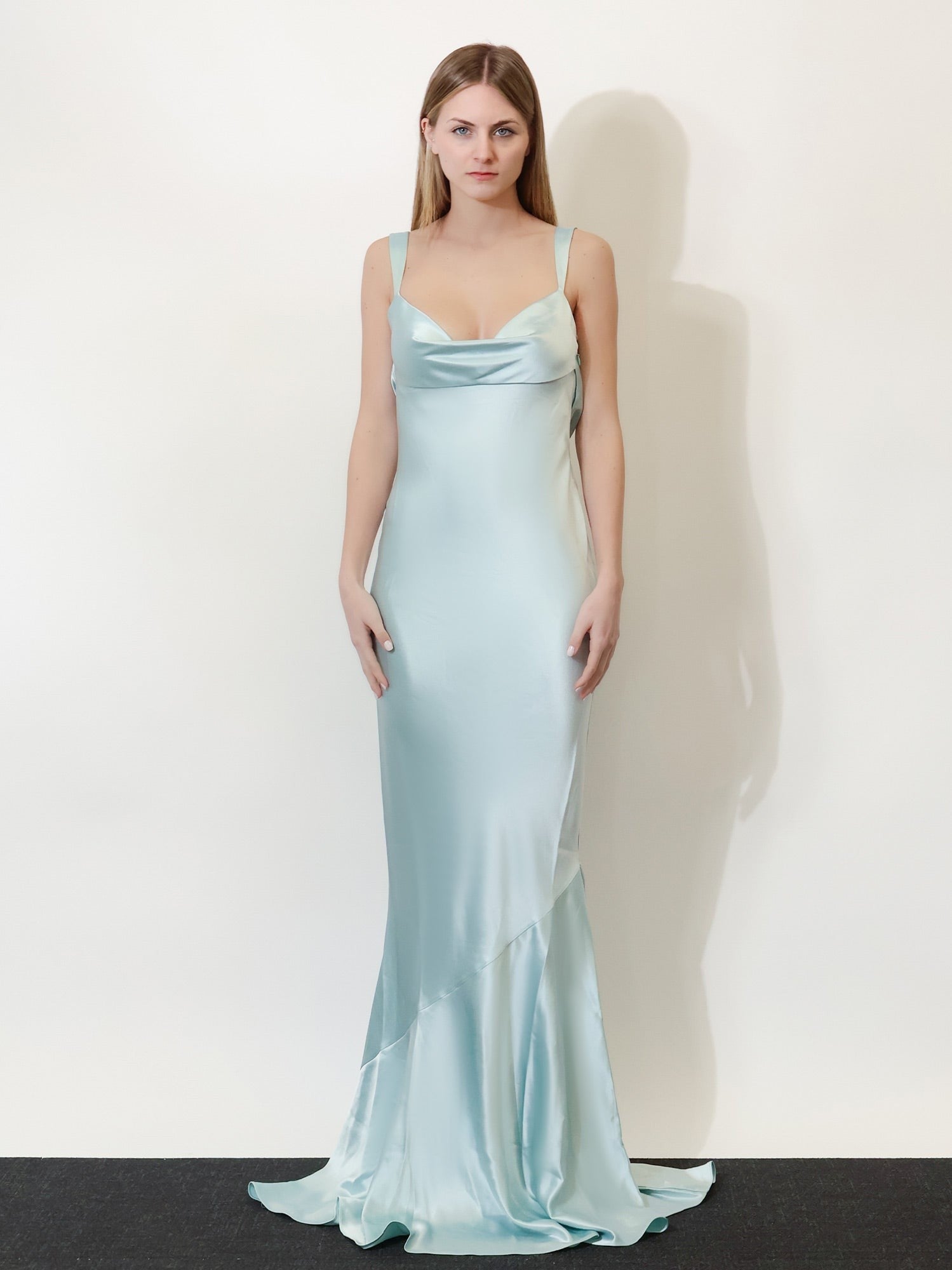 Retrofete Women's Satin Vinica Dress Seychelles