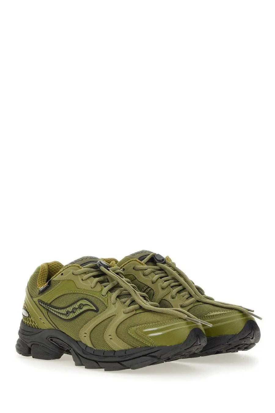 Saucony Men's Progrid Triumph Sneaker Green, view 2