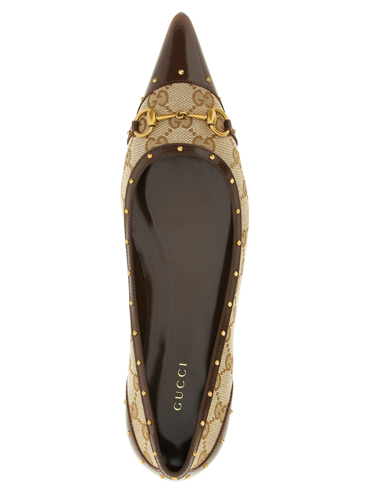 Gucci Savoy Ballet Flats Beige, view 4