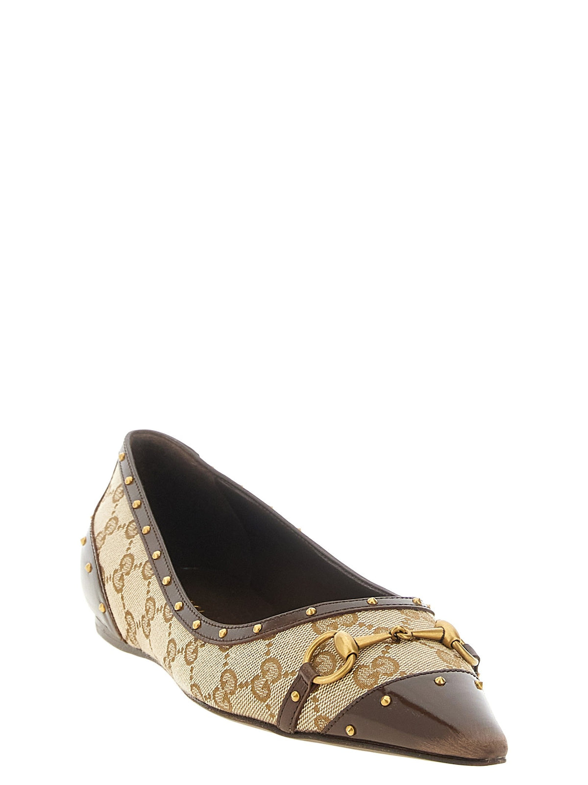 Gucci Savoy Ballet Flats Beige, view 2