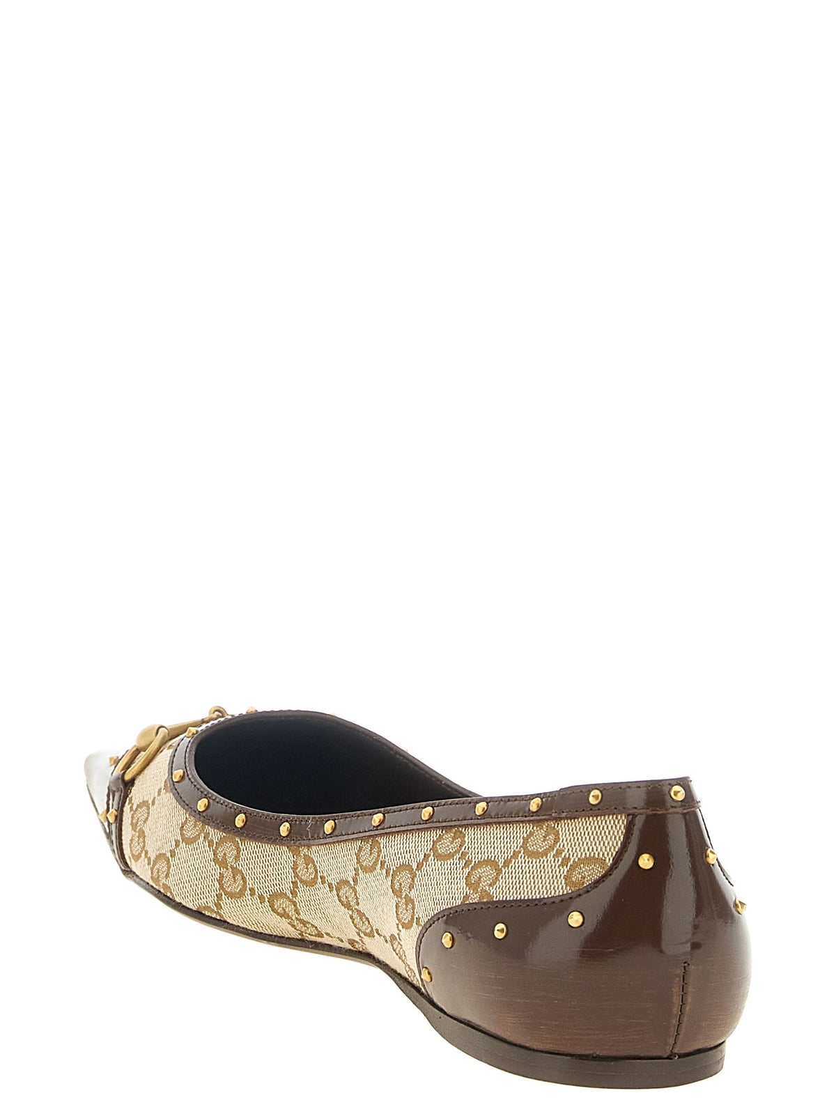 Gucci Savoy Ballet Flats Beige, view 3