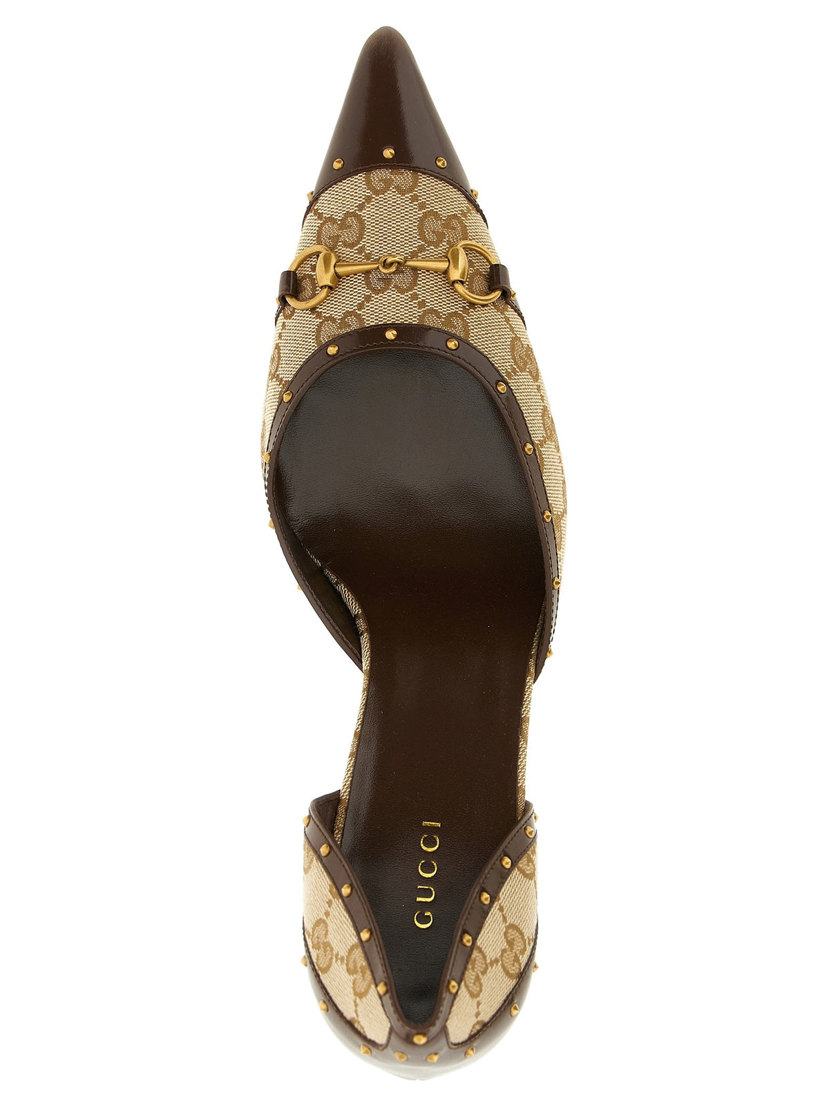 Gucci Savoy Pumps Beige, view 4