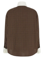 Marni Scarf Collar Shirt Brown, view 2