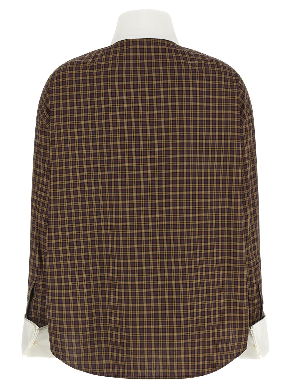 Marni Scarf Collar Shirt Brown, view 2