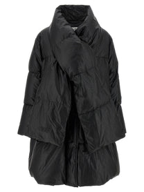 MM6 Maison Margiela Scarf Down Jacket Black