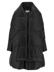 MM6 Maison Margiela Scarf Down Jacket Black