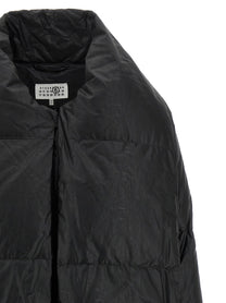 MM6 Maison Margiela Scarf Down Jacket Black