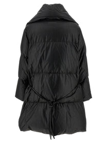 MM6 Maison Margiela Scarf Down Jacket Black