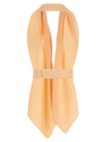 Alberta Ferretti Scarf Effect Top Blue