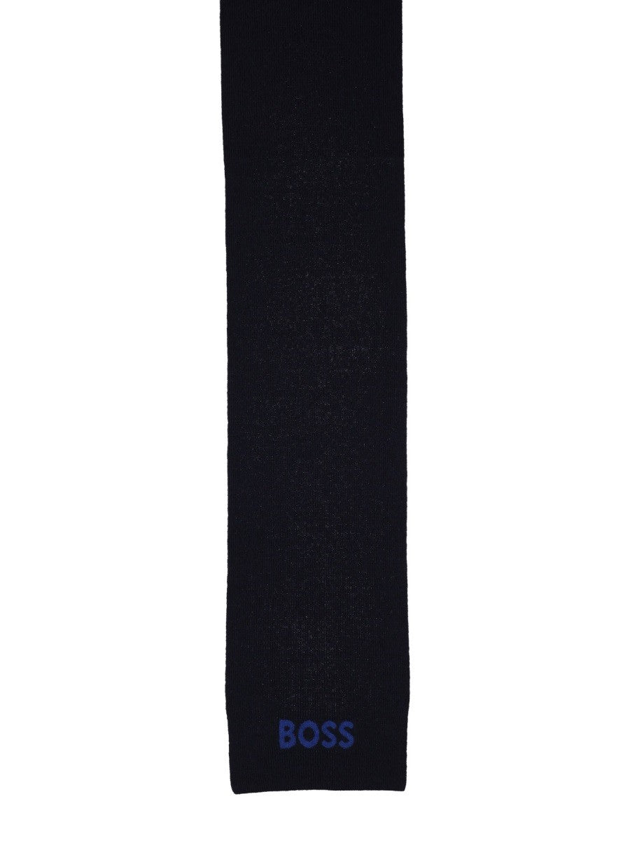 Boss Men's Scarf Elios Blue