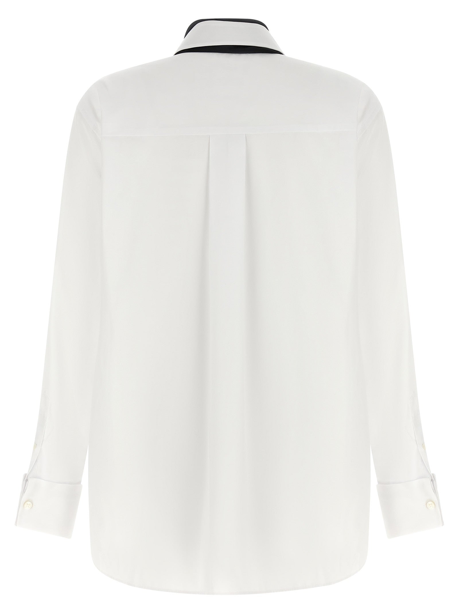 Sacai Scarf Shirt White