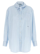 PRADA Scarf Shirt Blue
