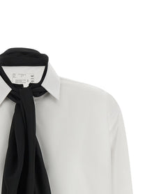 Sacai Scarf Shirt White