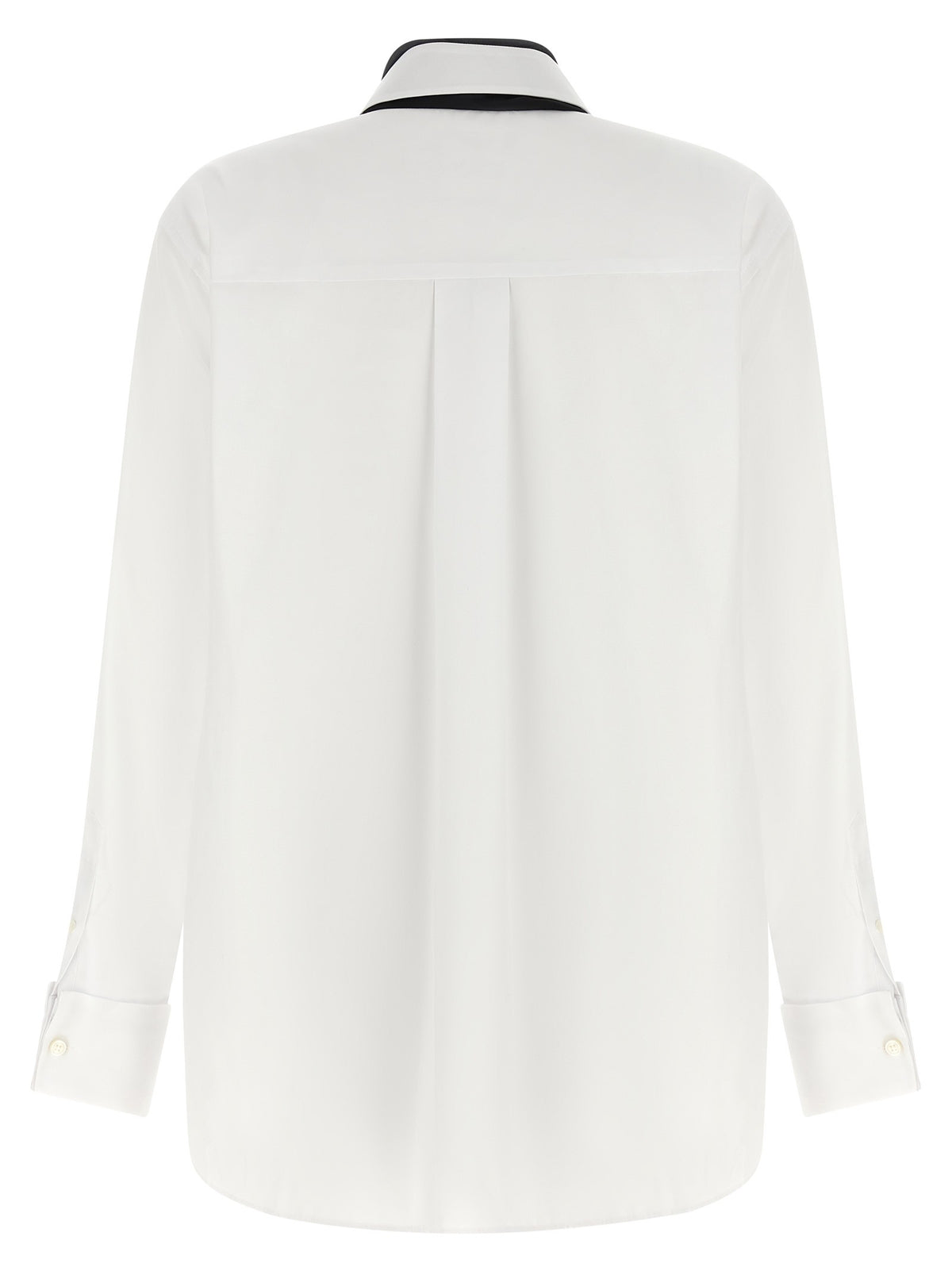 Sacai Scarf Shirt White, view 2