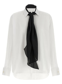 Sacai Scarf Shirt White