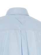 PRADA Scarf Shirt Blue, view 6