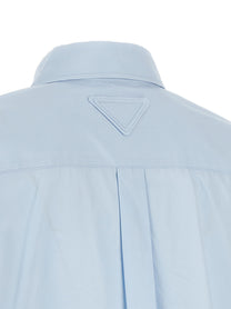 PRADA Scarf Shirt Blue