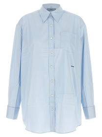 PRADA Scarf Shirt Blue