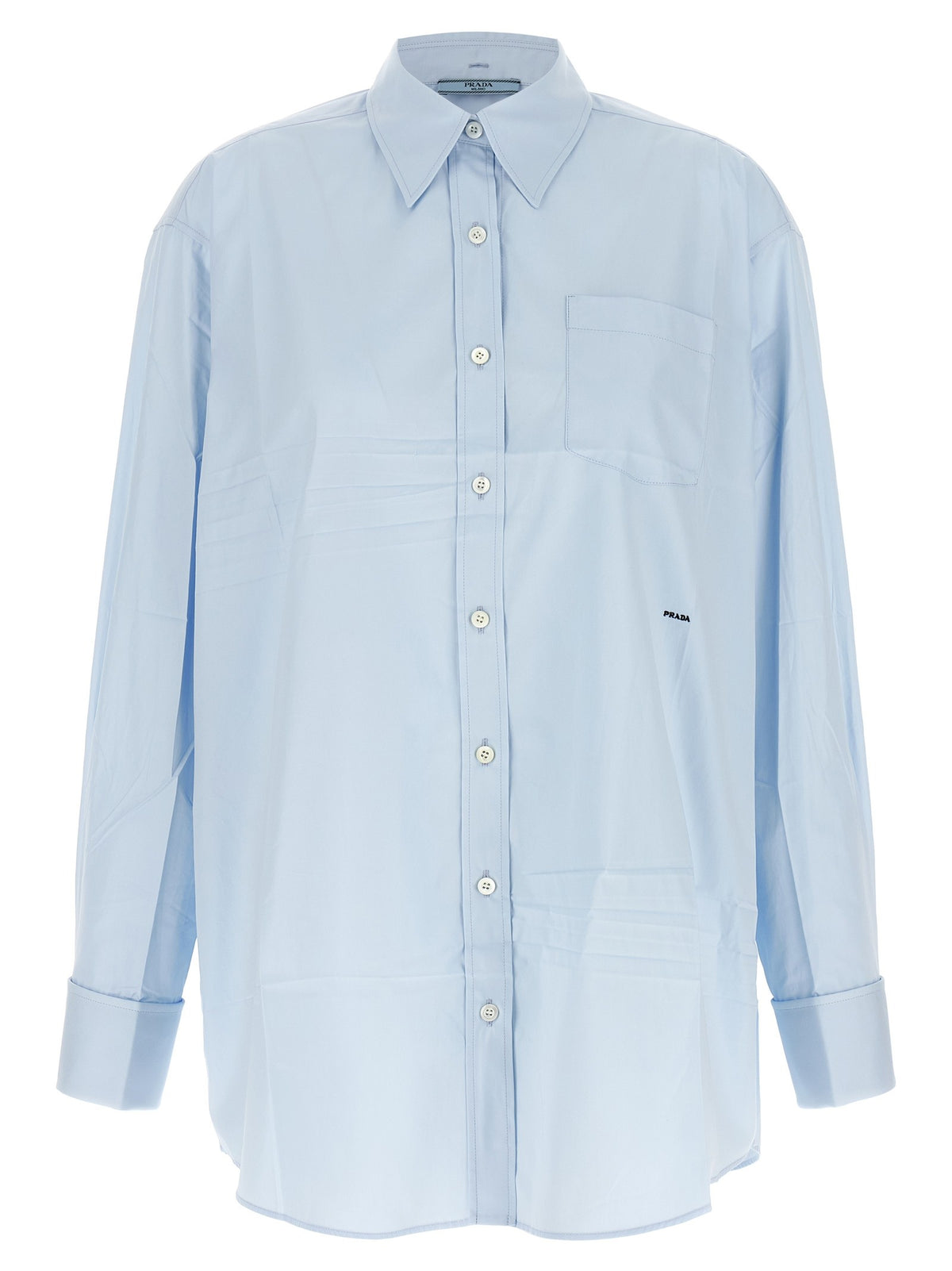PRADA Scarf Shirt Blue, view 2