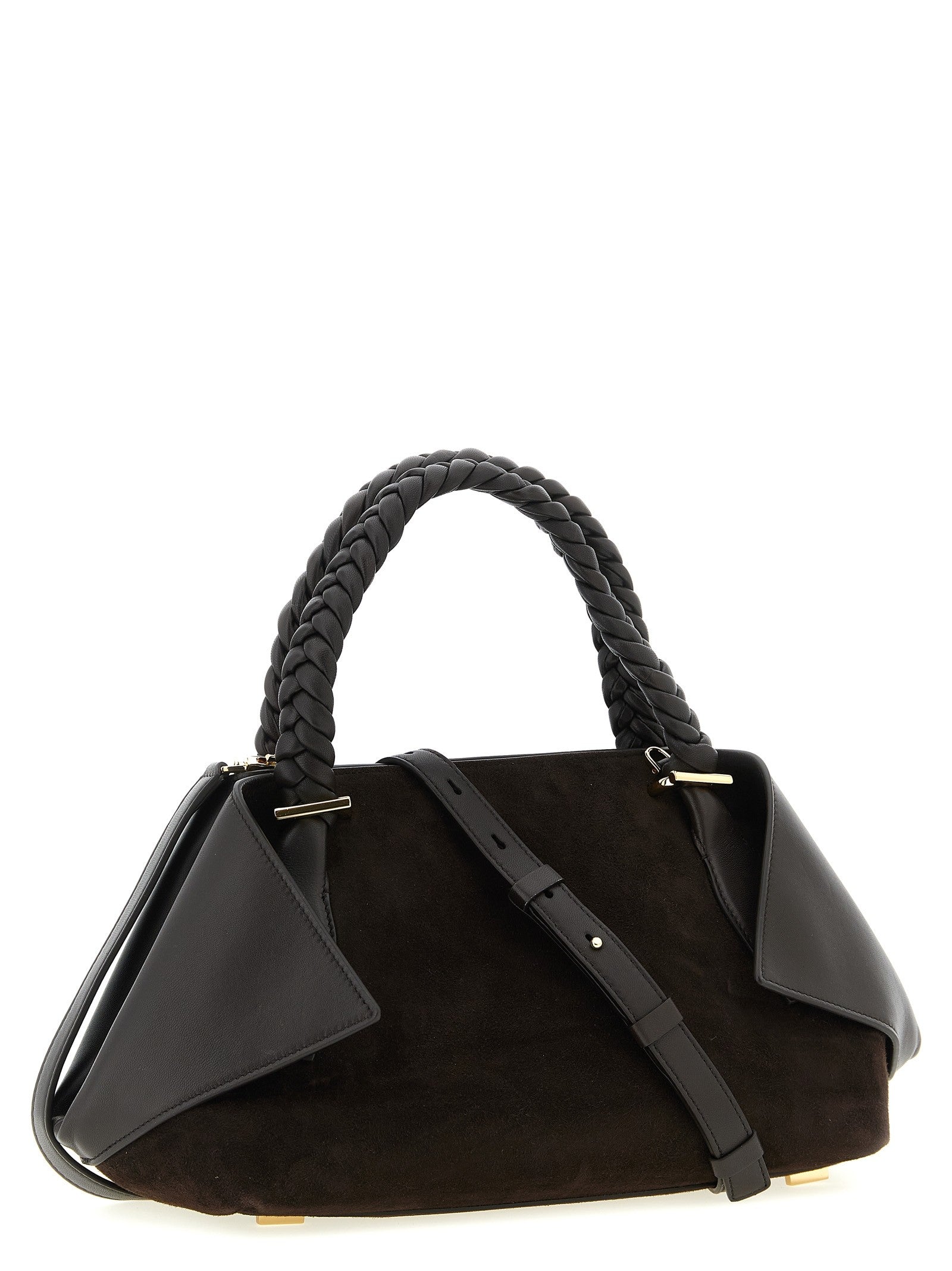 Ferragamo Scarf TH Handbag Brown