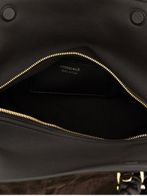 Ferragamo Scarf TH Handbag Brown