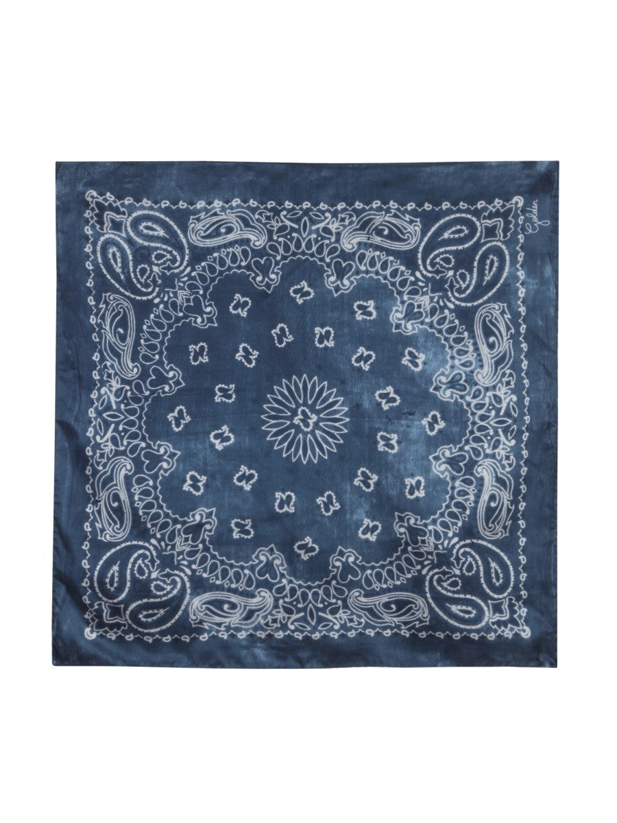 Golden Goose Men's Scarf Blue