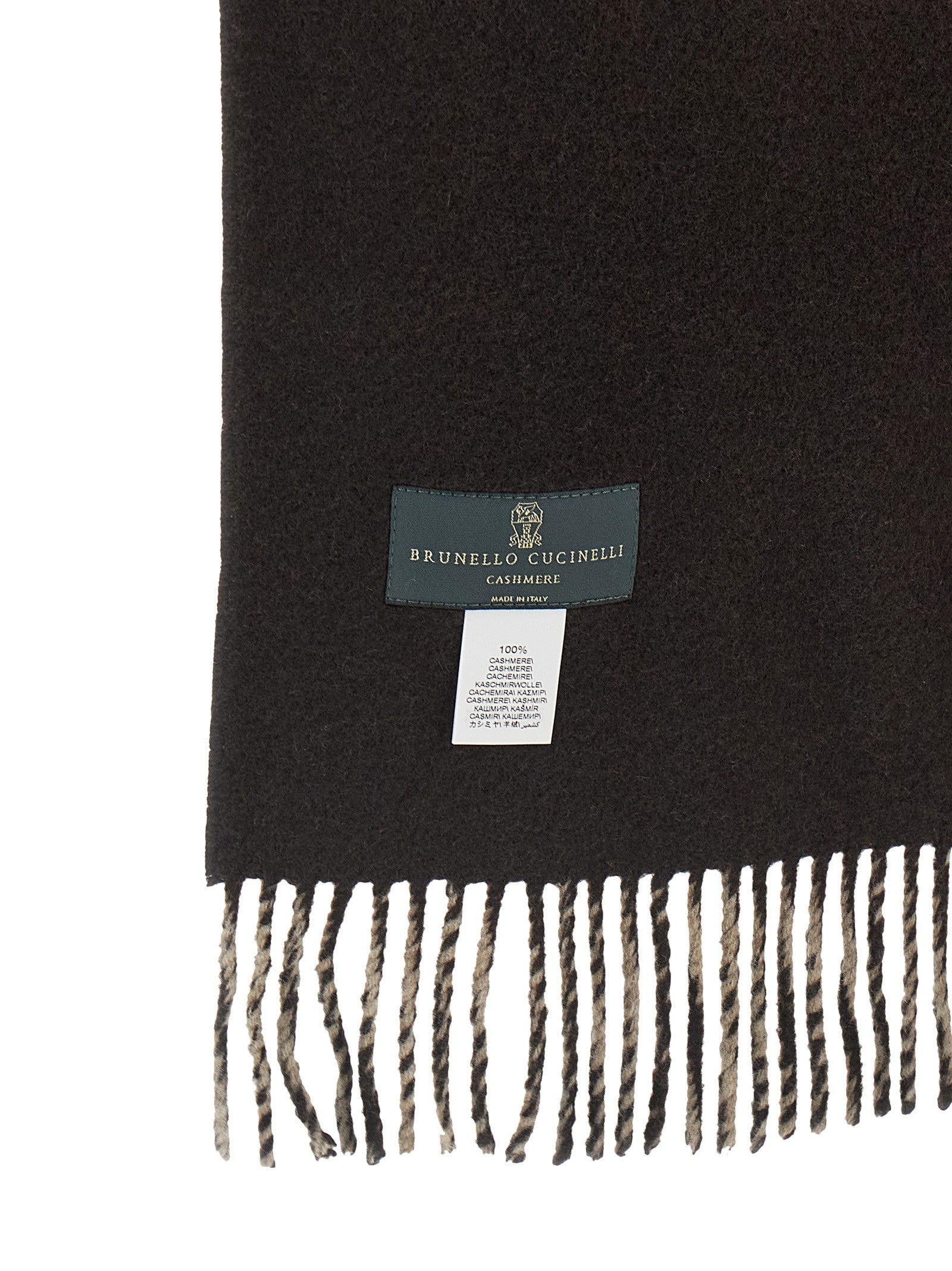 Brunello Cucinelli Scarf Brown