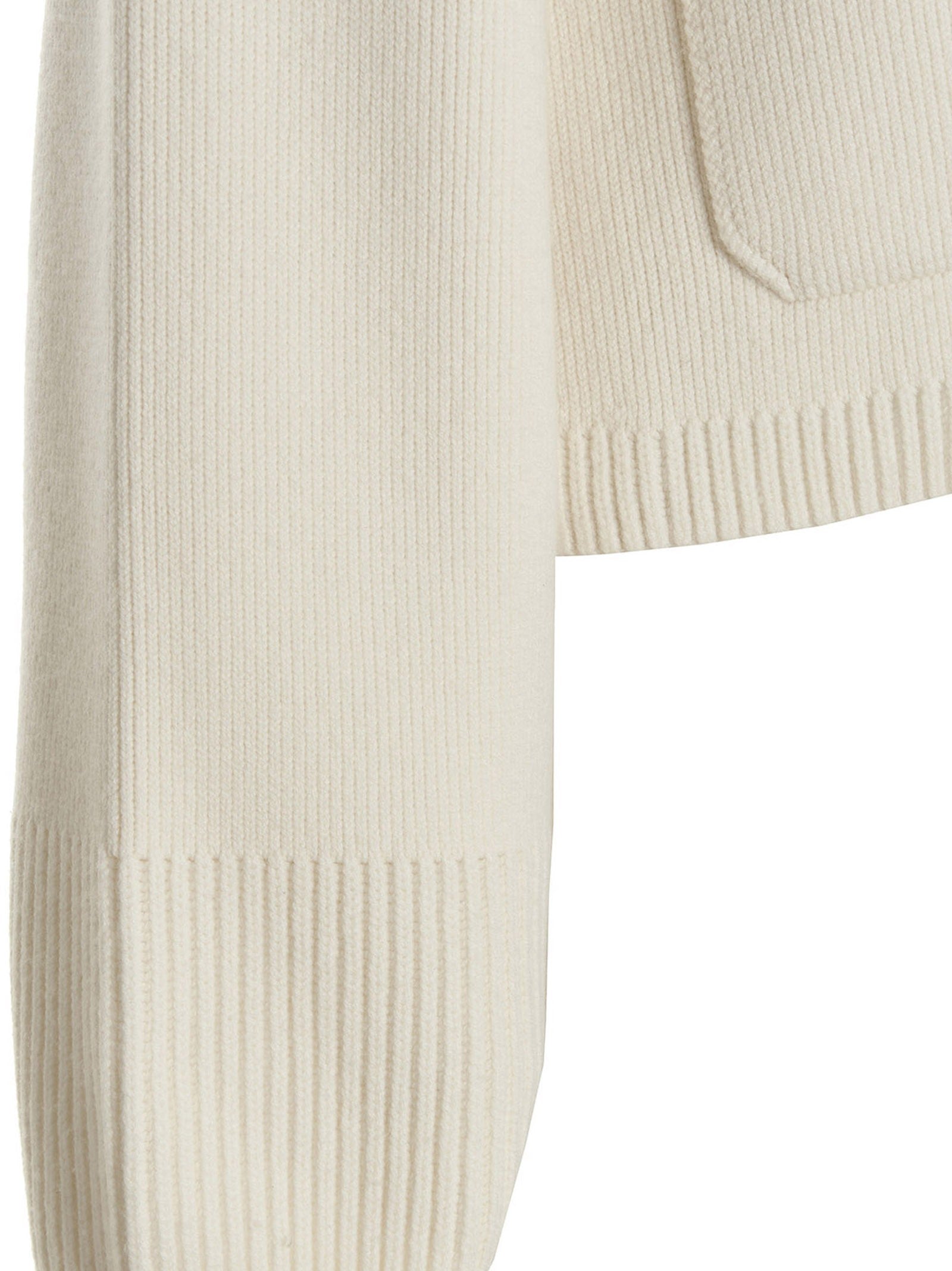 Khaite Scarlet Cardigan White