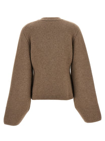 Khaite Scarlet Cardigan Brown