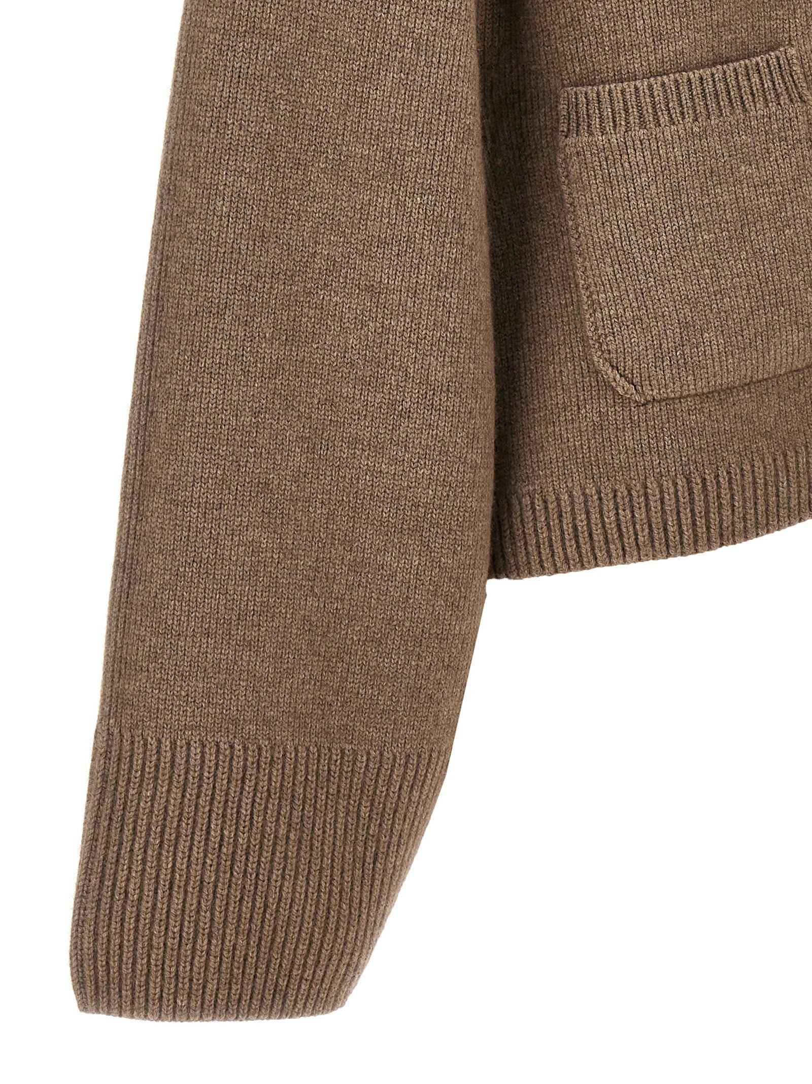 Khaite Scarlet Cardigan Brown