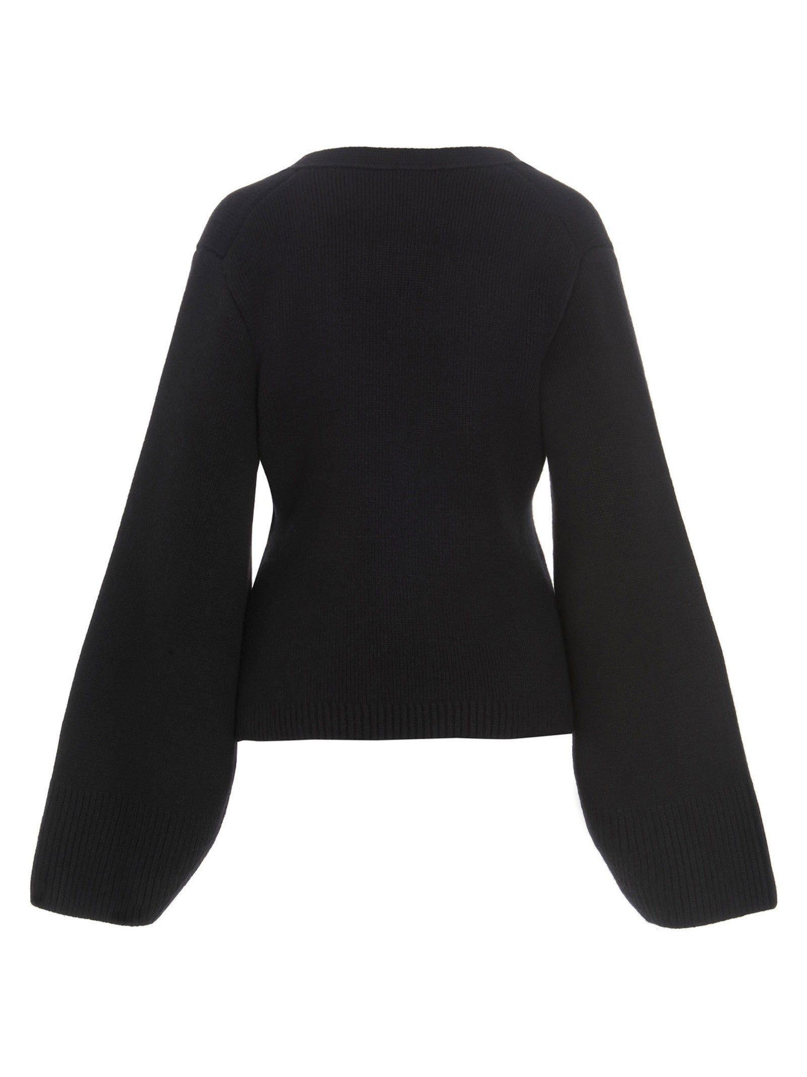 Khaite Scarlet Cardigan Black