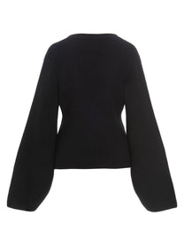 Khaite Scarlet Cardigan Black