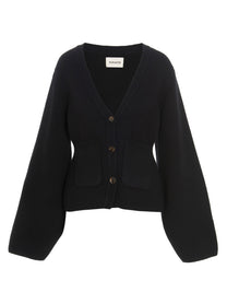 Khaite Scarlet Cardigan Black