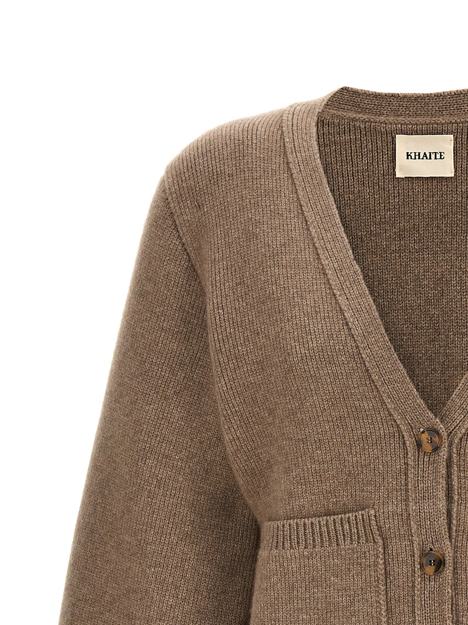 Khaite Scarlet Cardigan Brown