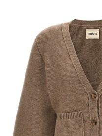 Khaite Scarlet Cardigan Brown