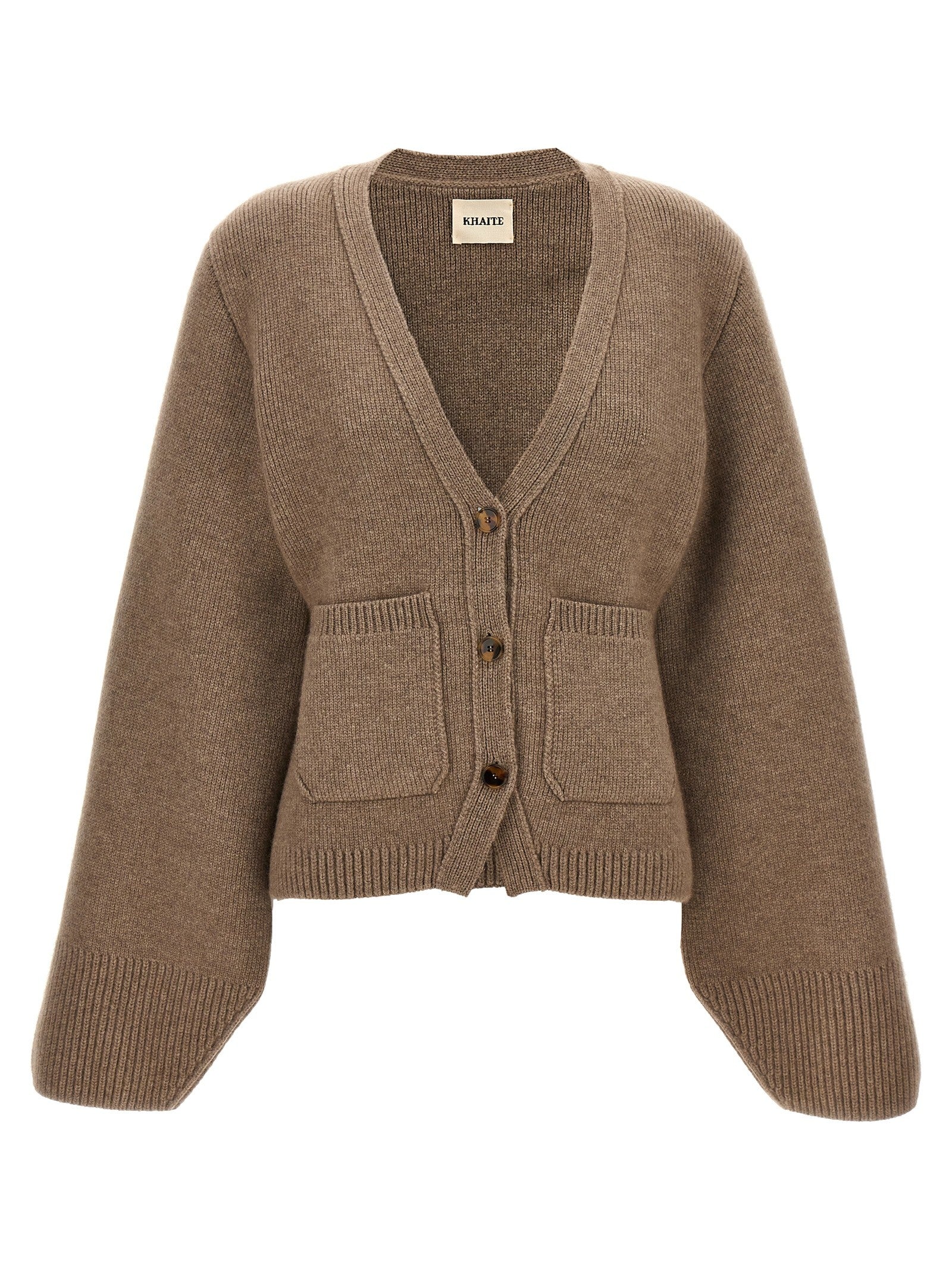 Khaite Scarlet Cardigan Brown