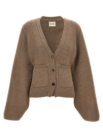 Khaite Scarlet Cardigan Brown