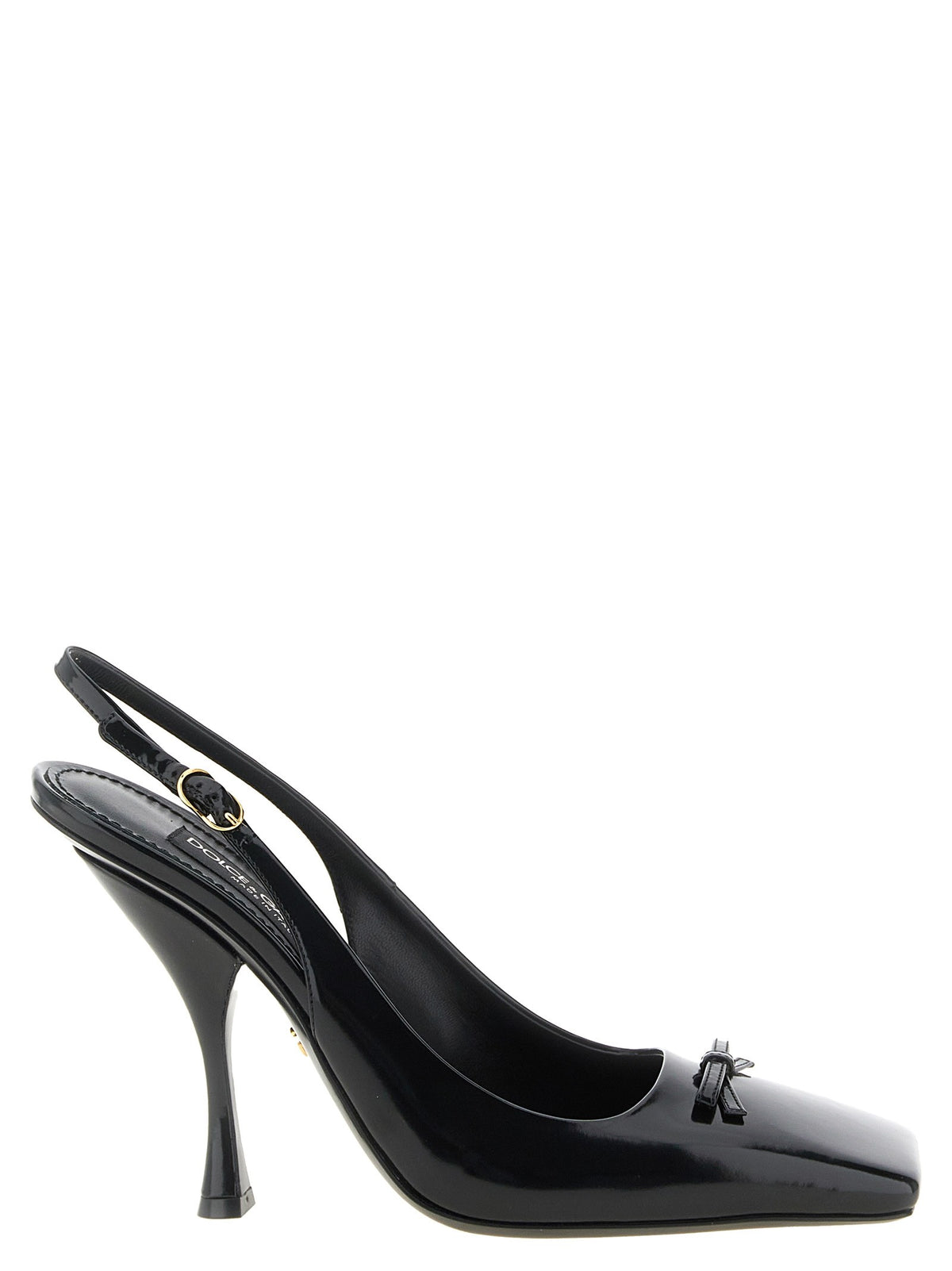 Dolce &amp; Gabbana Schiffer Slingback Black