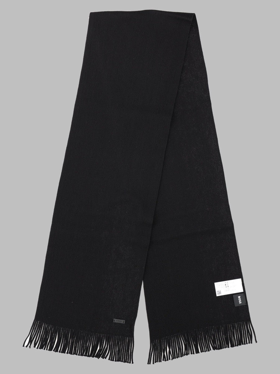 BOSS Men's Sciarpa Albas Black